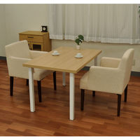 エイ・アイ・エス DIY用テーブル角脚 4本セット ホワイト 高さ670mm TBK-50SP_WH（直送品）