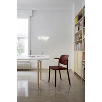 cerantola（チェラントラ） COLOS（コロス） ピアッツァ2チェア アーム付 2脚セット オーバンジー piazza2/aubergine（取寄品）