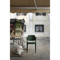 cerantola（チェラントラ） COLOS（コロス） ピアッツァ2チェア アーム付 2脚セット グリーン piazza2/green（取寄品）