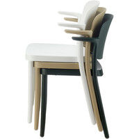 cerantola（チェラントラ） COLOS（コロス） ピアッツァ2チェア アーム付 2脚セット ホワイト piazza2/white（取寄品）