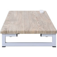 YAMAZEN  コンセント付 デスク上スタンド 幅590×奥行250×高さ85mm  アアイボリー/ホワイト  DTSE-5925(AIV/SWH)