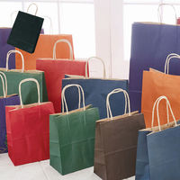 シモジマ 25チャームバッグ 2才 未晒 黒C 003201411 1セット(50枚×4袋 合計200枚)