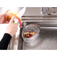 日本サニパック サニパック Fー14キッチンフォルタ水切ゴミ袋 30枚 F-14-CL 1袋(30枚) 826-6681