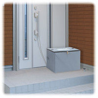 アスカ アスカ 宅配ボックス 大容量72L 南京錠ダイヤル錠ワイヤー付き DSB100（直送品）