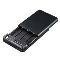 サンワサプライ USB TypeC GEN2対応2.5インチハードディスクケース TK-RF25CBK 1個（直送品）