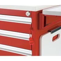 アズワン とっても静かな救急カート TSE-R 1台 7-4512-01（直送品）