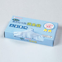 マルアイ 大人の紙おむつ用消臭袋 レジ袋型 縦530×横220mm 1箱（30枚入）