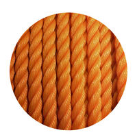 ポリエチレンロープ（オレンジ） 5mmΦX200m ドラム巻 PE5-200ORE-R まつうら工業（直送品）