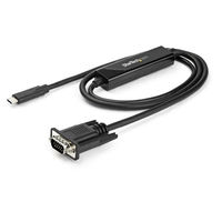 Startech.com USB-C - VGA変換アダプタケーブル 1m CDP2VGAMM1MB 1個
