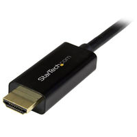 DisplayPort 1.2 - HDMI ケーブル／1m　DP2HDMM1MB　1個　StarTech.com