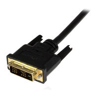 Startech.com Mini HDMI - DVI-D変換ケーブル 1m HDCDVIMM1M 1個
