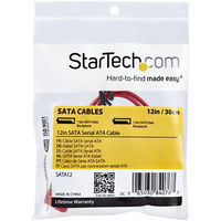 Startech.com シリアルATA / SATA ケーブル 30cm SATA12 1個