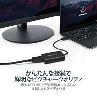 Startech.com USB - DisplayPortアダプタ 3.0対応 4 USB32DPES2 1個
