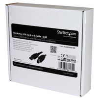 USBケーブル　10m　アクティブタイプ　A ー B　USB3SAB10M USB3.0 1個　StarTech.com