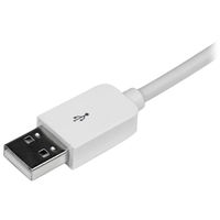 Lightning - USB ケーブル 3m ホワイト　USBLT3MW　1個　StarTech.com