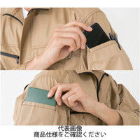 コーコス信岡 長袖シャツ キャメル L A-4078-14-L 1枚（直送品）