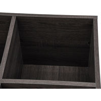 エイ・アイ・エス レコードラック ダークブラウン 幅733×奥行355×高さ733mm GTLP-002 DBR 1台（直送品）