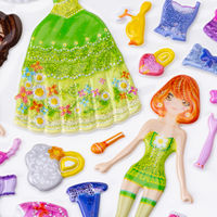 スマイル　くじ引きプレゼント　デコポップシール当　1セット