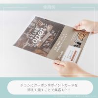 カール事務器 粘着ポケット 名刺ポケット縦開き 10枚入 CL-60 10袋(100枚)