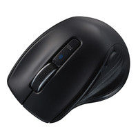 ナカバヤシ F_line Bluetooth静音5ボタンBlueLEDマウス Sサイズ ブラック MUS-BKF143BK 1個（直送品）