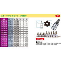 JTC スターソケット(穴開き) 9.5XT45H JTC34845 1個（直送品）