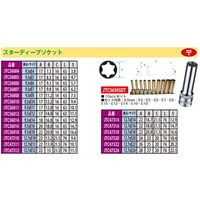 JTC スターディープソケット9.5xE8 JTC36008 1個（直送品）