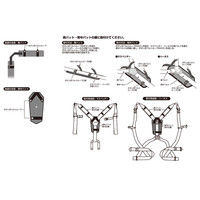 安全帯肩パットCKR 背中パット付 フリーサイズ KPCKR-BF 1個 TJMデザイン（直送品）