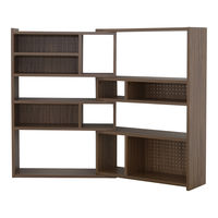 佐藤産業 Like（ライク）伸縮ラック 幅900×奥行298×高さ1257mm LK120-90SSR LBR 1台（直送品）