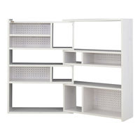 佐藤産業 Like（ライク）伸縮ラック 幅900×奥行298×高さ1257mm LK120-90SSR WH 1台（直送品）