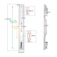 スタープラチナ TVセッタースリム1 Sサイズ ブラック TVSFXGP132SB 1個