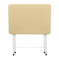 エイ・アイ・エス ワンタッチテーブル（大） ナチュラル 幅730×奥行520×高さ715mm OT-200 NA 1台（直送品）