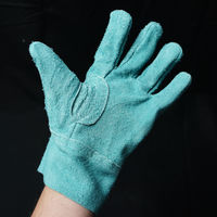 オイルカワテ外縫い　無地　Lサイズ　AG457MJ　1セット（10双入）　小野商事