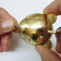 中林製作所 消音 熊さんベル 大 AY-26 1個