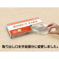 パックスタイル 使い捨て　PSポリ手袋 半透明 箱入 S 00437321 1包：6000枚（100×60）（直送品）