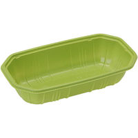 パックスタイル 使い捨て 野菜 果物容器 PS BPフルーツ 2M グリーン 00470088 1包：1000枚（100×10）（直送品）