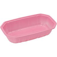 パックスタイル 使い捨て 野菜 果物容器 PS BPフルーツ 2L ピンク 00470090 1包：1000枚（100×10）（直送品）