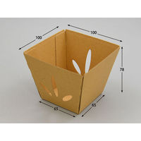 パックスタイル テーパーボックス11-11 未晒 00588642 1包：200枚（25×8）（直送品）