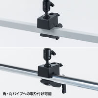 サンワサプライ 9.7~13インチ対応iPad・タブレット用支柱取付けアーム CR-LATAB27 1台（直送品）