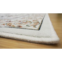 萩原 ベルギー製ラグ ロイヤルパレス ベージュ 約230×330cm 1枚（直送品）