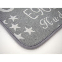 萩原 綿混ラグ ブルックリン グレー 約130×185cm 1枚（直送品）