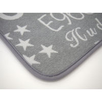 萩原 綿混ラグ ブルックリン グレー 約185×240cm 1枚（直送品）