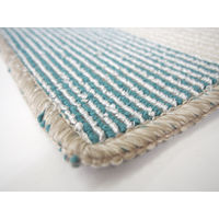 萩原 涼感タフトラグ フロワ ブルー 約185×240cm 1枚（直送品）