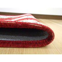 萩原 ゴブランラグ ザイン レッド 約200×250cm 1枚（直送品）