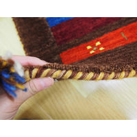 萩原 ギャッベ マット・ラグ LORRI BUFFD L8 約60×90cm 1枚（直送品）