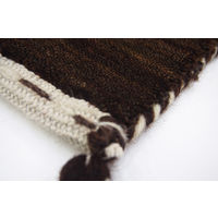 萩原 ギャッベ マット・ラグ LORRI BUFFD L12 約60×90cm 1枚（直送品）