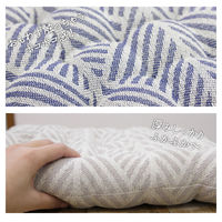 萩原 インド綿シートクッション クラック ホワイト 約W40×D40cm 270061557 1個