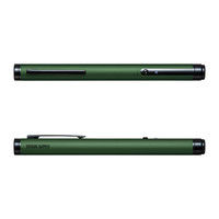 サンワサプライ レーザーポインター LP-GL1013G 緑色レーザー ペン型 単4乾電池×2 連続使用3時間（直送品）