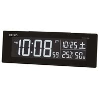 セイコータイムクリエーション 交流式デジタル電波置時計 DL305K 1個