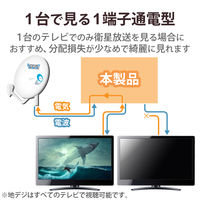 DXアンテナ 分配器 6分配器 4K/8K(3224MHz)放送 対応 6DMS(P) 1個