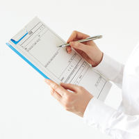 リヒトラブ AQUA DROPs クリップファイル A4 赤 F5067-3 2冊